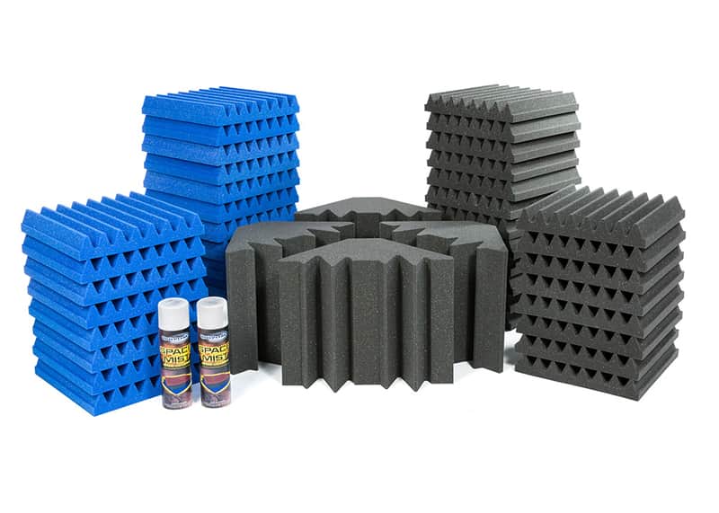 Universal Acoustics Mercury-2 Room Kit, Charcoal/Blue image 1