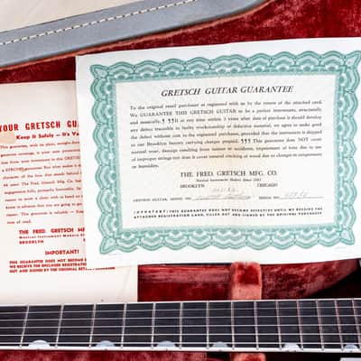 1962 Gretsch PX 6122 Chet Atkins Country Gentleman Walnut, Figured w/ Dial Up Mutes, Case & CoA image 17