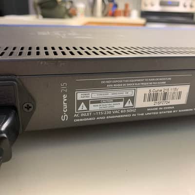 Samson S Curve 215 Dual 15-Band Graphic Equalizer image 6