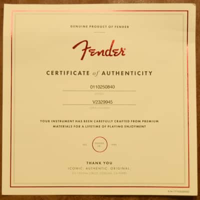 Fender American Vintage II 1961 Stratocaster Fiesta Red image 2