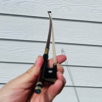 Pfretzschner Round Violin Bow 53.93 grams Antiqu image 16