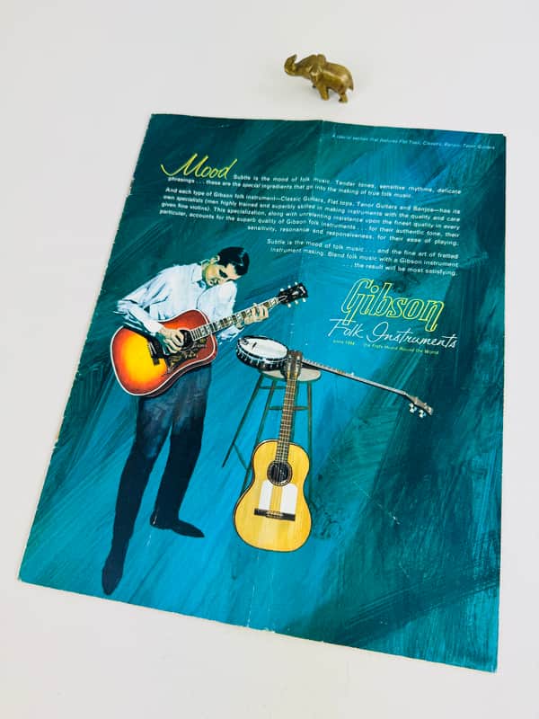 Gibson Folk Instruments Catalog 1965 image 1