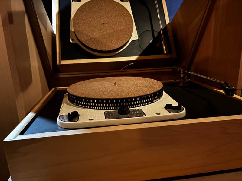 Vintage Garrard 301 turntable with Schick tonearm and a Denon cartridge