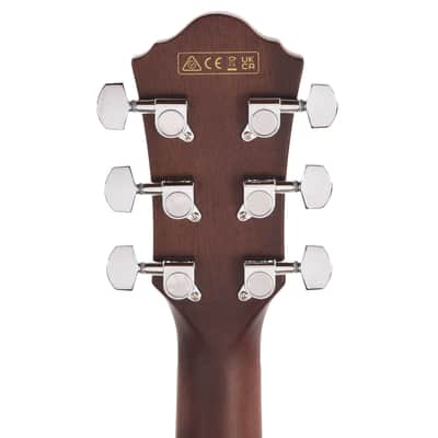 Ibanez AEWC16QATLH AEWC Acoustic-Electric Guitar Transparent Blue Sunburst High Gloss image 7