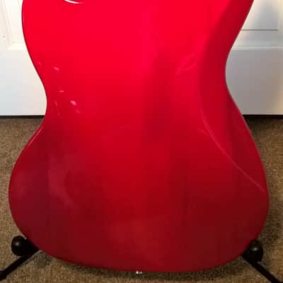 Hutchins Doodlebug -- Brand New Cond; 4 Humbuckers; Paisley & Red Transparent Finish; w/ New Gig Bag image 15