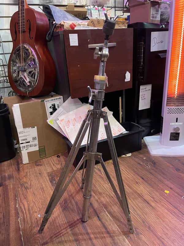Unbranded Vintage Double Braced Cymbal Stand image 1