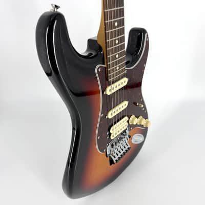 2025 Fender Player II Modified Stratocaster HSS Floyd Rose - 3 Tone Sunburst image 9