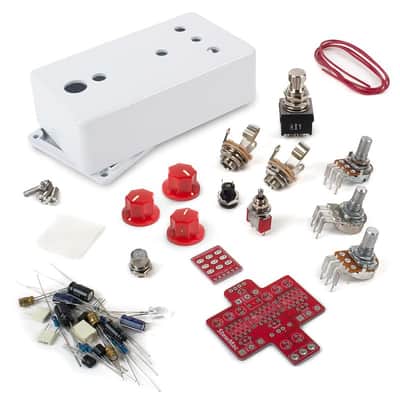 StewMac Fan Tremolo Pedal Kit, With White Enclosure image 3