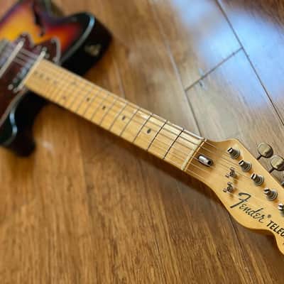 Fender Japan Telecaster Thinline 1972 Reissue Three Tone Sunburst 1999 CIJ P-Serial image 8