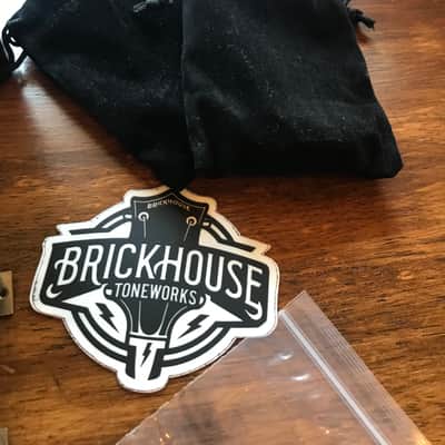 Brickhouse Toneworks 1960 P.A.F. Humbucker Pickup Set – Gold 2026 - Gold image 5