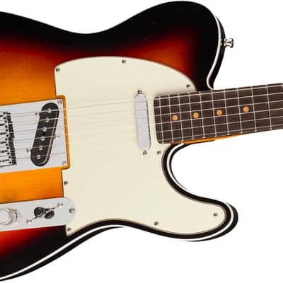 Fender American Ultra Luxe Vintage '60s Custom Telecaster Rosewood Fingerboard - 3-Color Sunburst image 4