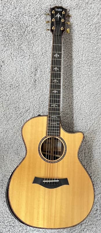 2022 Taylor 914ce Grand Auditorium Acoustic-Electric Guitar -Natural w/Hard Case image 1