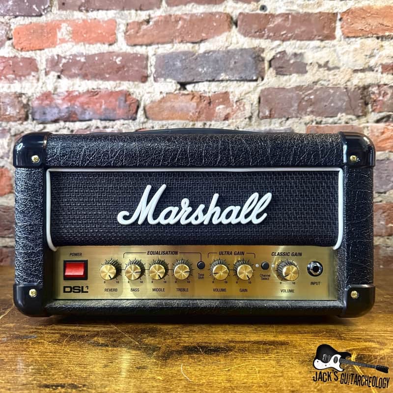 Marshall DSL1HR 2-Channel, 1 Watt Amp Head (2020s - Black) image 1