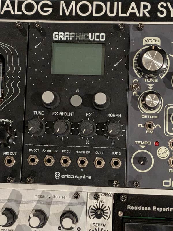 Erica Synths Graphic VCO 2014 - 2020 - Black | Reverb