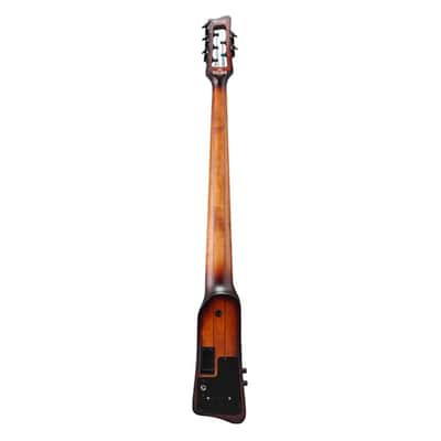 Ibanez UB805 Fretless 5-String Upright Bass Guitar w/Gig Bag & Stand | Mahogany Oil Burst image 3