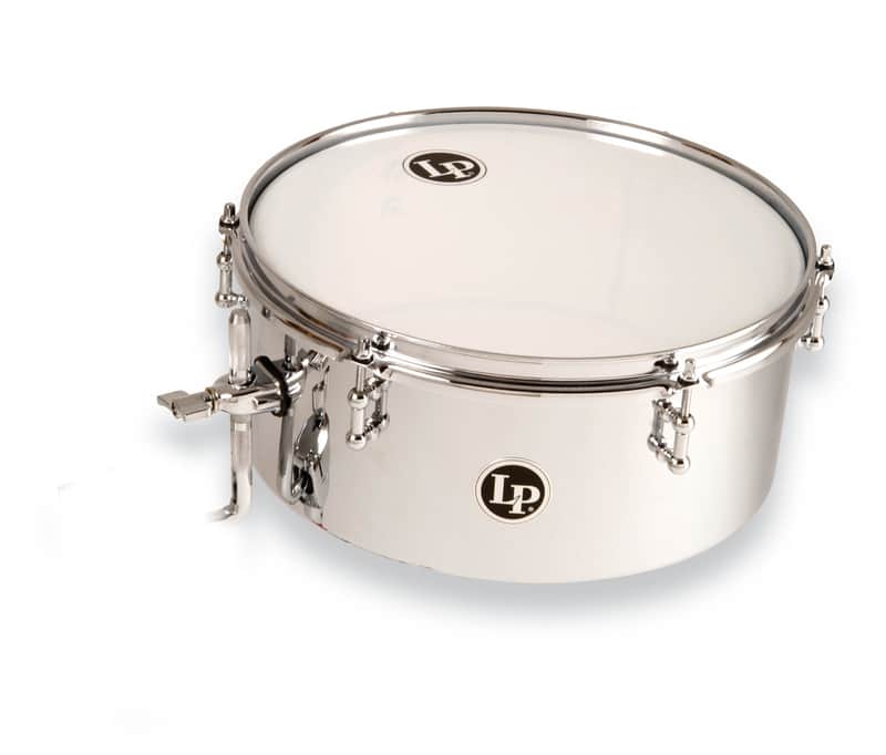 Latin Percussion 13" LP813-C Mountable Drum Set Timbale - Chrome image 1