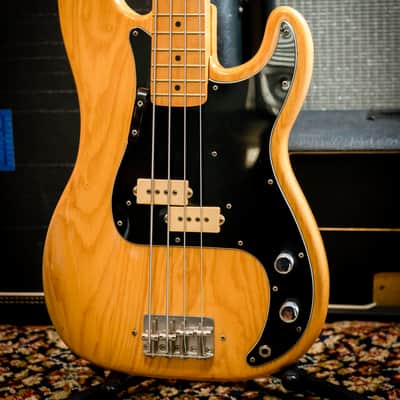 Fender Presicion Bass 1976 - Natural W/OHSC Chandler Neck Replaced image 3