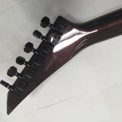 Charvel 1986 Model 6 Electric Guitar Made in Japan Black Cherry image 8