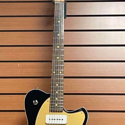 Reverend Charger H90 Wilkinson in Midnight Black New Blem #1889 image 3