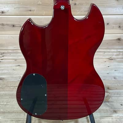 Guild Polara Deluxe Electric Guitar - Cherry Red image 4