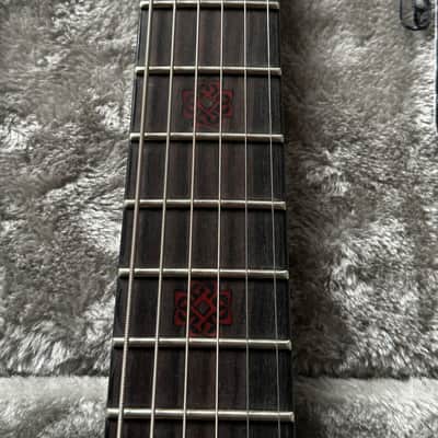 ESP LTD BB-600B Baritone Ben Burnley 27'' with Piezo & Case image 5