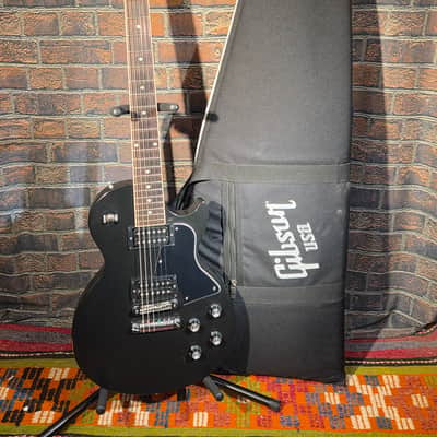 Gibson 2012 Les Paul Junior Special Humbuckers Satin Ebony w/ Gibson Gig Bag image 1