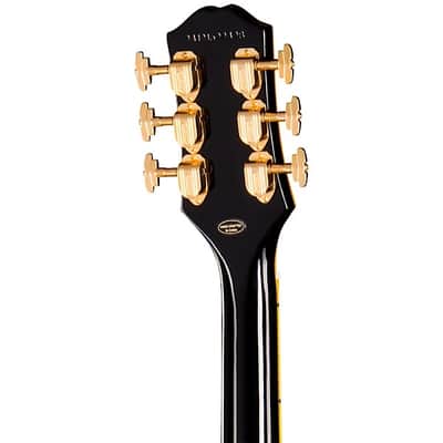 Epiphone Joe Bonamassa '59 Les Paul Custom Electric Guitar NEW - Antique Ebony image 8