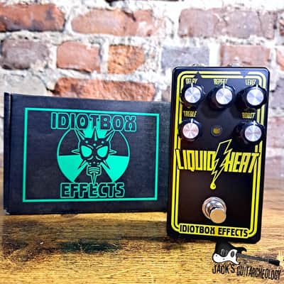 IdiotBox Effects Liquid Heat Delay Booster *NEW* (2025 - Black/Yellow)