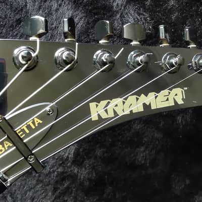 Kramer 84 Baretta Re-Issue + Floyd Rose + dTuna 2006 Black image 2