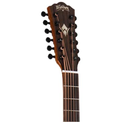 Washburn G15SCE-12 Comfort Deluxe Series Grand Auditorium (12 String) Acoustic Electric Guitar. image 6