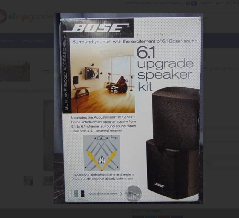 Bose  Acoustimass 15 series ii up grade kit-=expandsion takes your 5 speakers to 6 -one speaker-pick image 1