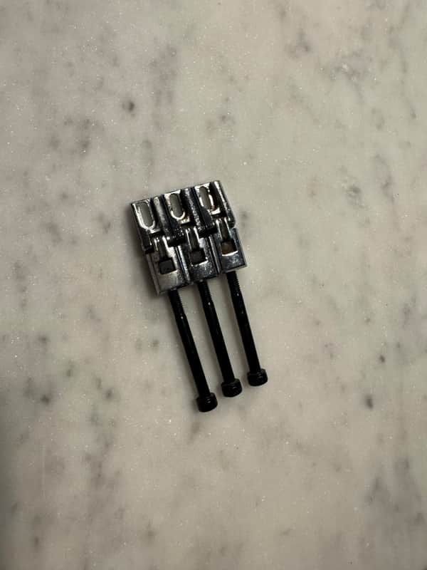 (3) GOTOH GE1988T Chrome Floyd Rose OFFSET SADDLES [Ernie Ball MUSIC MAN Van Halen EVH / AXIS / AXIS EX] image 1