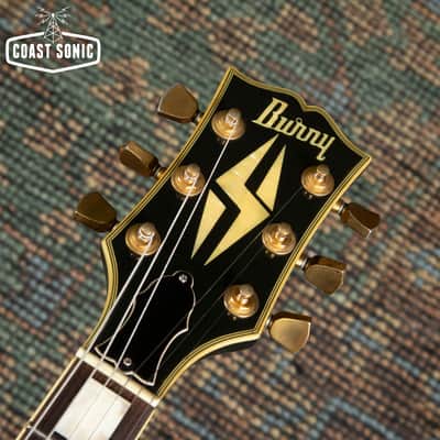 1990s Burny RLC-60 Les Paul Custom Black Beauty made in Japan image 8