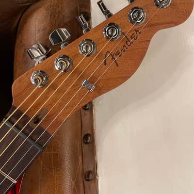 Fender Acoustasonic Player Telecaster Brushed Black image 6