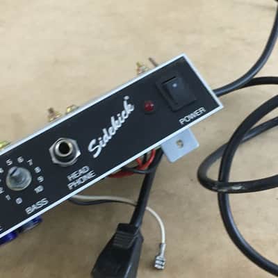 Vintage Fender Musical Instruments Squier PR-357 1990s Black Tolex Made In Korea Project Chassis Amplifier image 13
