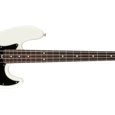Fender American Performer Jazz Bass with Rosewood Fretboard - Arctic White image 2