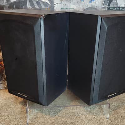 Pioneer Pioneer S-H152B-K bookshelf speakers. 90s - Black image 2