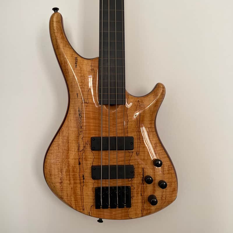 Roscoe Custom Century 4 String Bolt On Fretless 2009 - Satin image 1