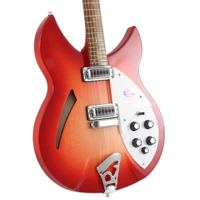 Rickenbacker 330 Semi Hollow Body Electric Guitar - Fireglo image 3