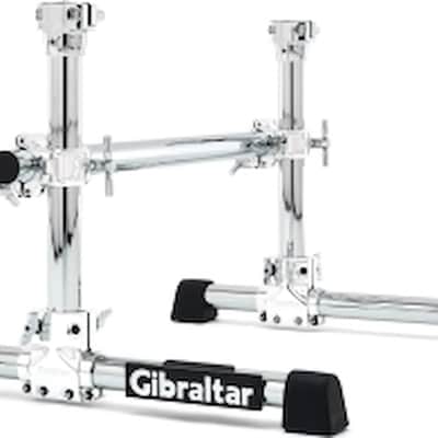 Gibraltar GSSMS Stealth Drum Rack Side Mount System with Chrome Clamps image 1