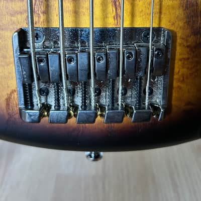 Ibanez SR30TH5-NNF Standard Soundgear Bass 2017 - Natural Browned Burst Flat image 4