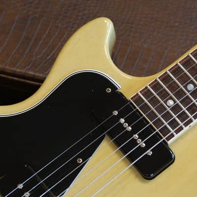 2021 Gibson Custom Shop 1957 Historic Reissue Les Paul Junior Electric Guitar TV Yellow + COA OHSC image 4