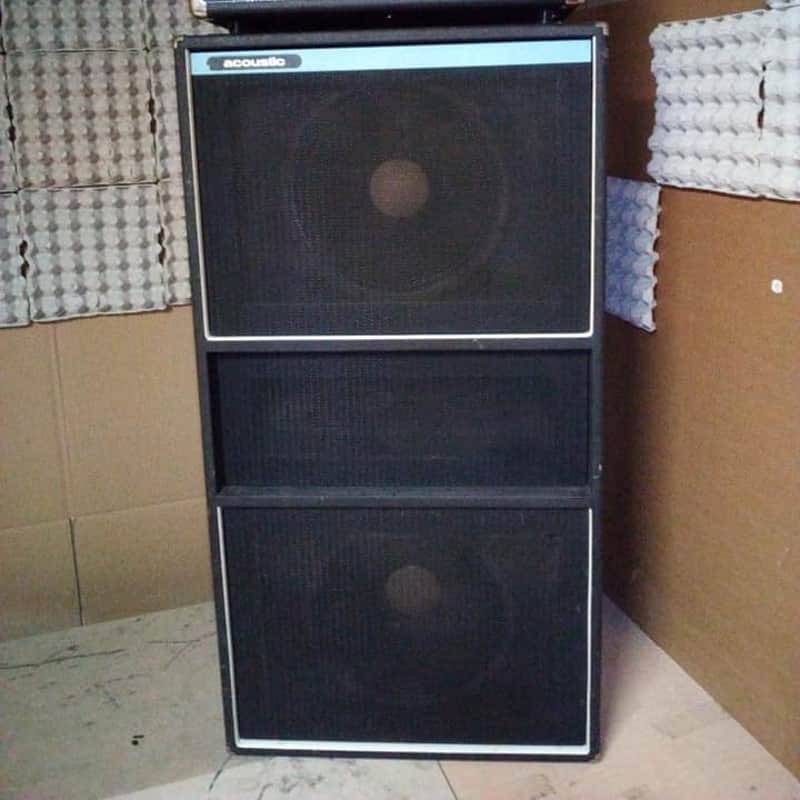 Acoustic 408 1977 4x15 bass cabinet image 1