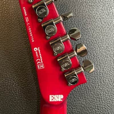 ESP LTD MH-327 2021 - See Thru Red 27 frets image 9