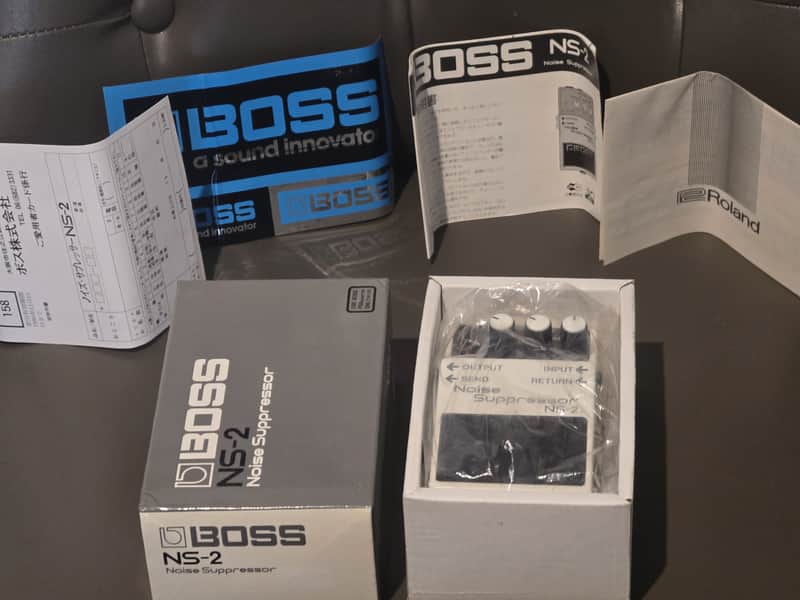 Boss NS-2 Noise Suppressor - April 1989 - MIJ - Box - Manual image 1