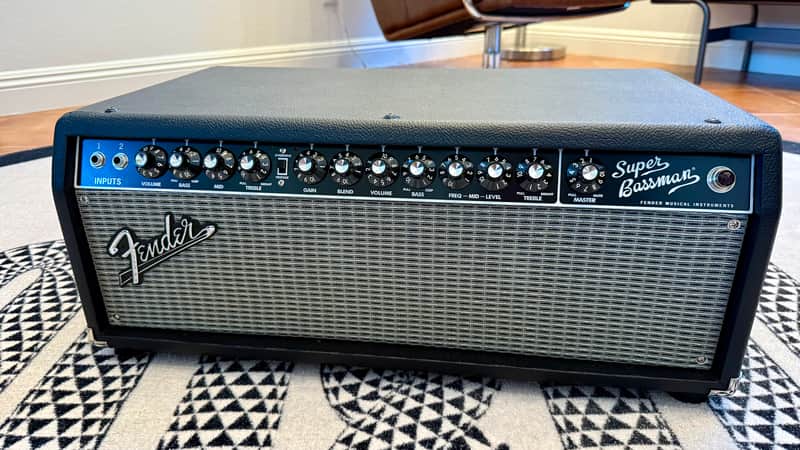 Fender Super Bassman 300-Watt Bass Amp Head 2012 - Present - Black image 1