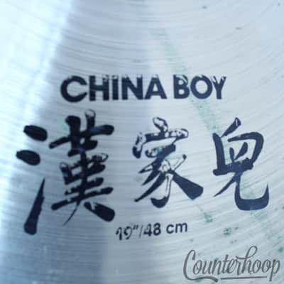 *Zildjian K 19" China Boy Cymbal 1509g Paper-Thin B20 Hand Hammered Vintage 90s* image 2