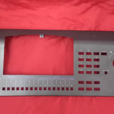 YAMAHA W7 FRONT PANEL CHASIS METAL WITHOUT BUTTONS NO SCREEN MARKS SINGS USED