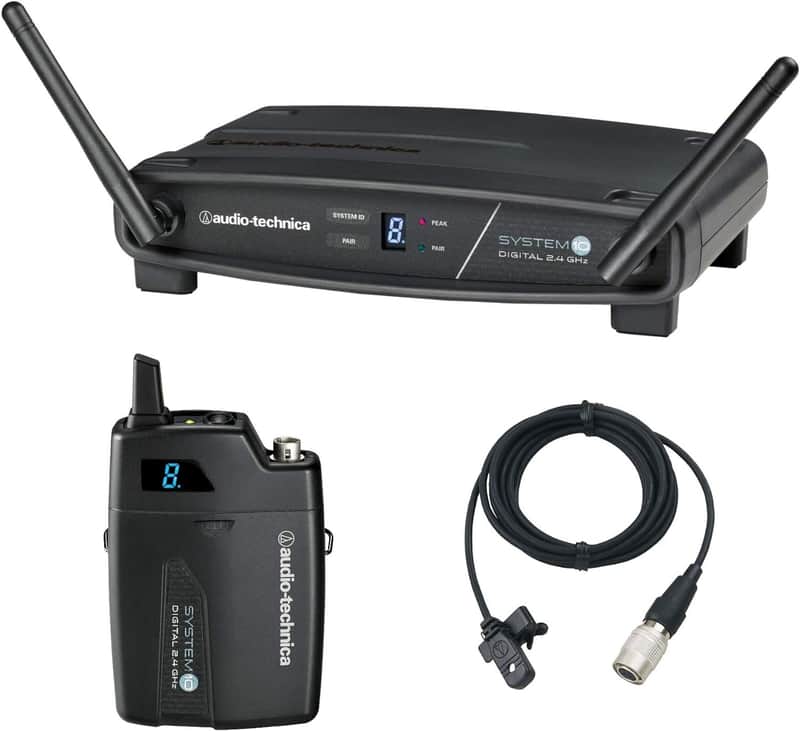 Audio-Technica System 10 ATW-1101/L Wireless Lavalier System image 1