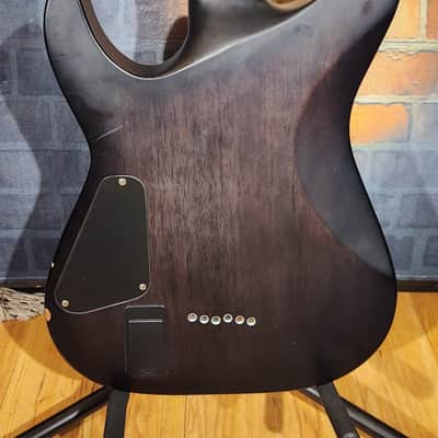 Schecter C-1 Platinum Rosewood Fretboard See-Thru Black Satin w/ Upgraded Bridge EMG & Changed Tuners image 20